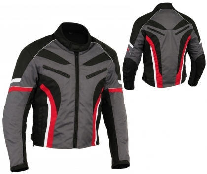 Men Textile Motorbike Jacket